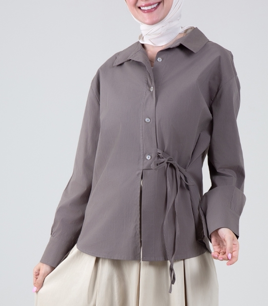 شومیز زنانه نیم دکمه کد 701626 1