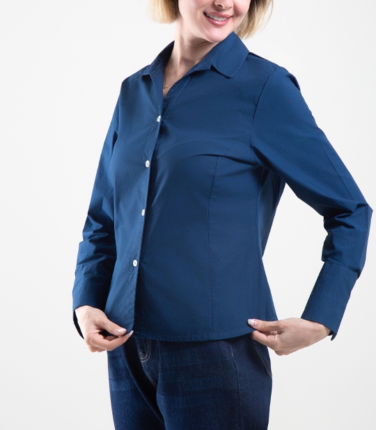 شومیز زنانه آستین بلند کد 701647 1