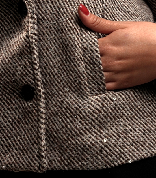 کت کوتاه زنانه کد 509110 1