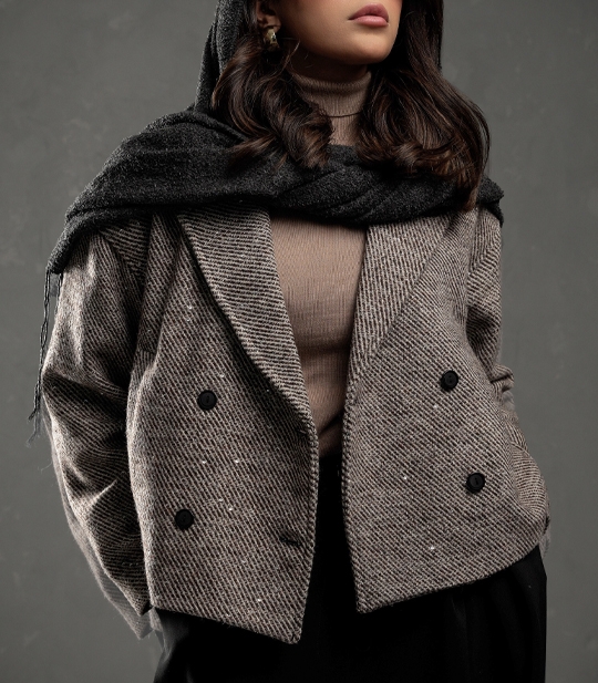 کت کوتاه زنانه کد 509110 1