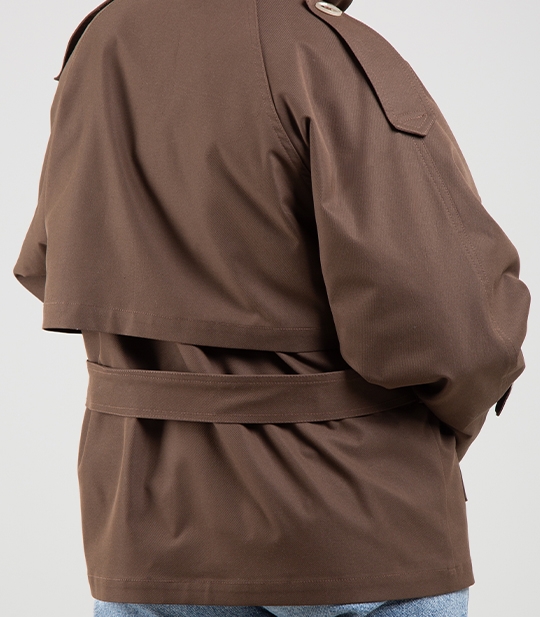 بارانی کوتاه زنانه کد 101019 1