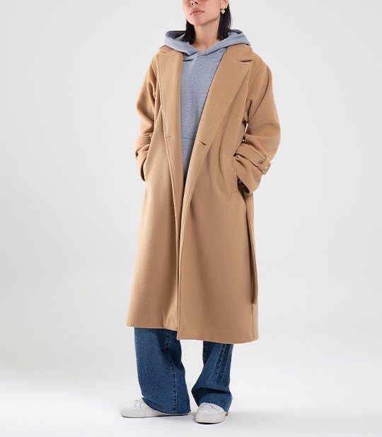 پالتو بلند زنانه کد 802003 1