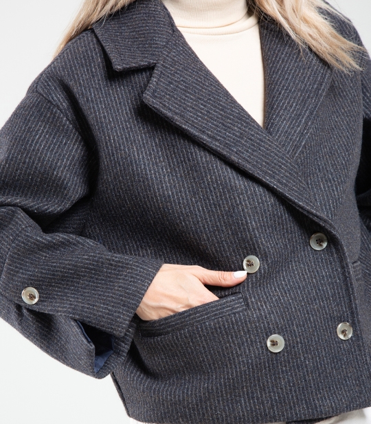 کت کوتاه زنانه کد 509111 1