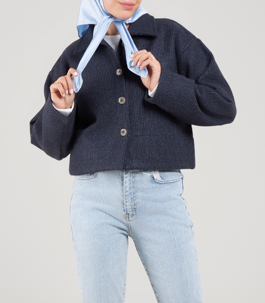 کت کوتاه زنانه کد 509112 1