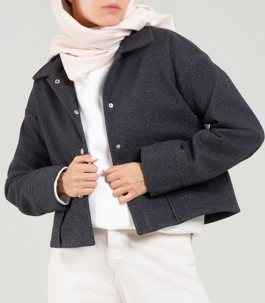 کت کوتاه زنانه کد 509113 1