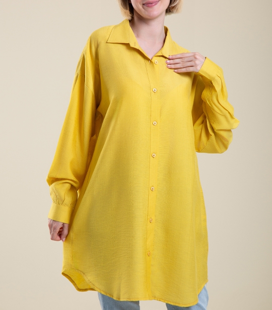 مانتو بلند زنانه کد 501101 1