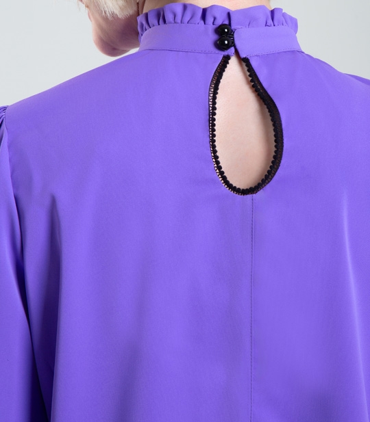 شومیز یقه ایستاده زنانه کد 701557 1