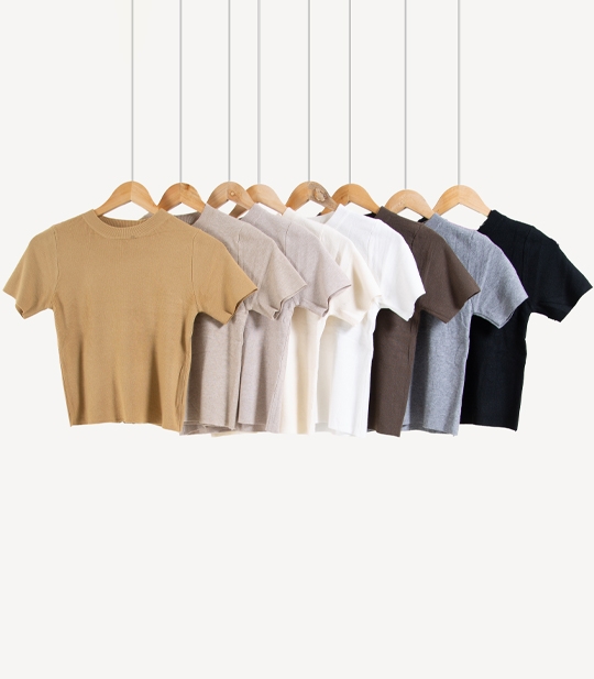 تیشرت بافت زنانه کد 702478 1