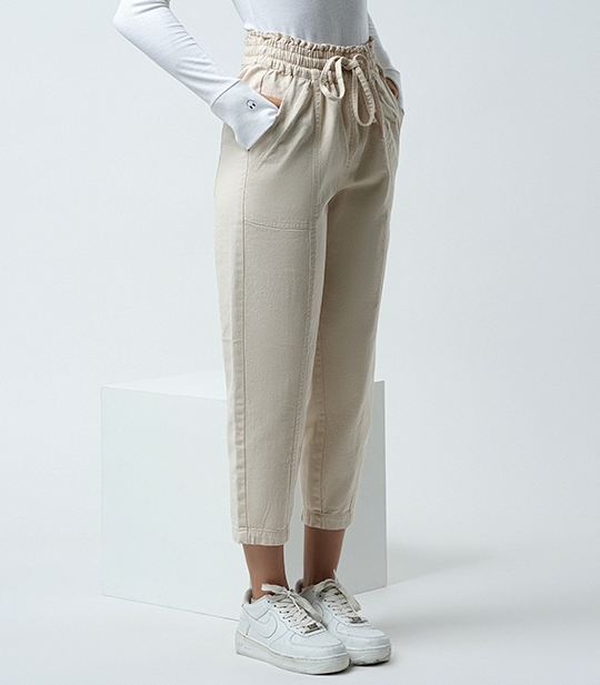 شلوار کتان زنانه کد 302117 1