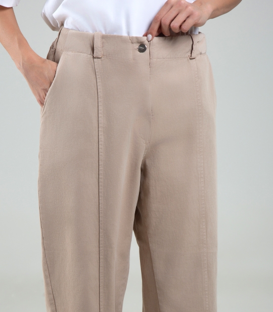 شلوار کتان زنانه کد 302247 1