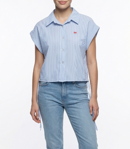 شومیز کراپ زنانه کد 711061 1