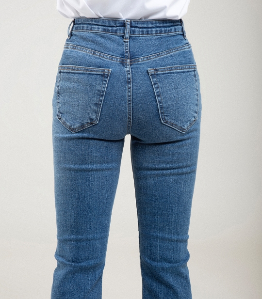 شلوارجین بوت کات کد 316330 2