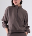 بلوز نیم زیپ زنانه کد 715218 1