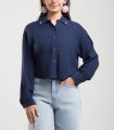 شومیز کراپ زنانه کد 711056 1