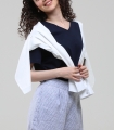 تیشرت نخ پنبه یقه هفت کد 702543 4