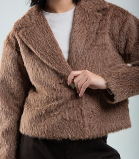 کت خز زنانه کد 509107