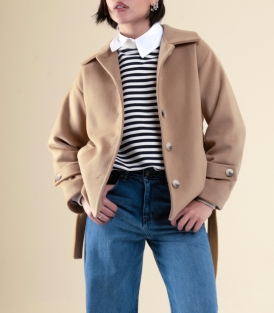 پالتو کوتاه زنانه کد 801007