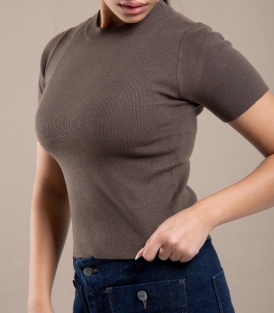 تیشرت بافت زنانه کد 702478