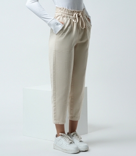 شلوار کتان زنانه کد 302117