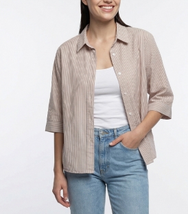 شومیز زنانه راه راه کد 701658