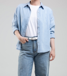 شومیز زنانه طرح جین کد 701703
