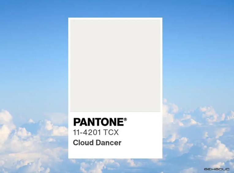 PANTONE 11-4201 Cloud Dancer
